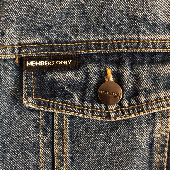 Members only x Nickelodeon Denim Jacket - Picture 4 of 5